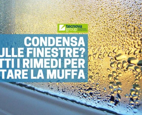 condensa sulle finestre