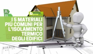 materiali isolamento termico
