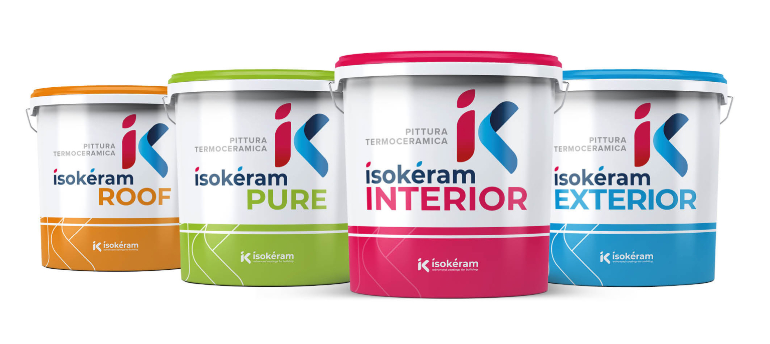 Linea di vernici isolanti a base ceramica Isokeram