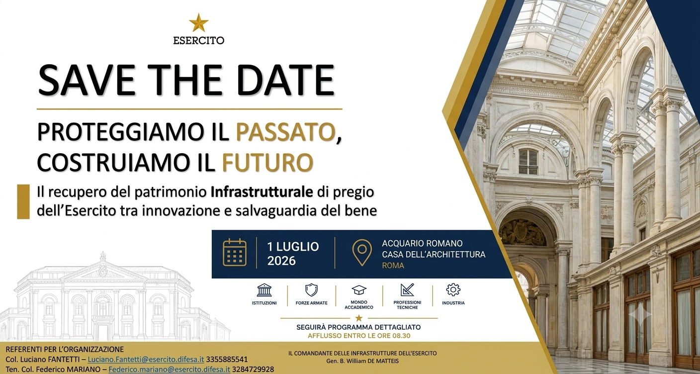 Tecnova Group partecipa al Think Tank sul Patrimonio Infrastrutturale della Difesa
